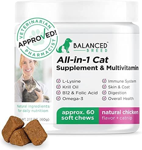 Balanced Breed All-in-1 Vitamins for Cats