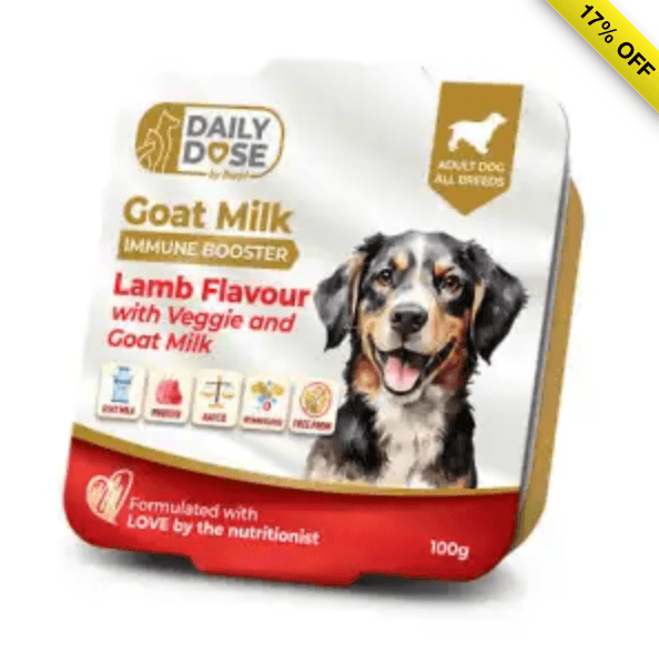 Daily Dose by Burp Goat Milk Dog Wet Food Campaign