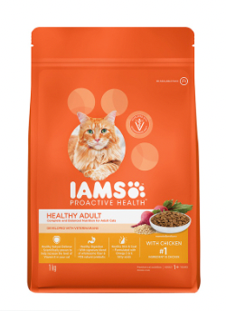 IAMS Proactive Health Premium Cat Food (Chicken) 1kg – Lazada
