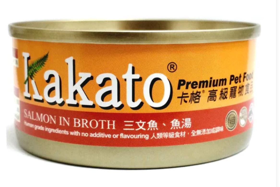 Kakato Meat Series - Salmon in Broth (70g)