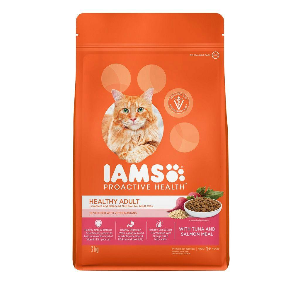 IAMS Proactive Health Premium Cat Food (Chicken) 1kg – Shopee
