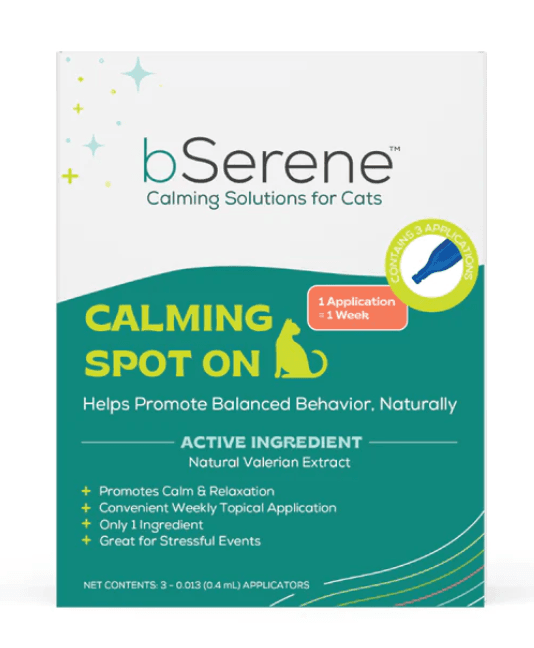 bSereneTM Valerian Calming Spot On for Cats | Campaign | Pawjourr